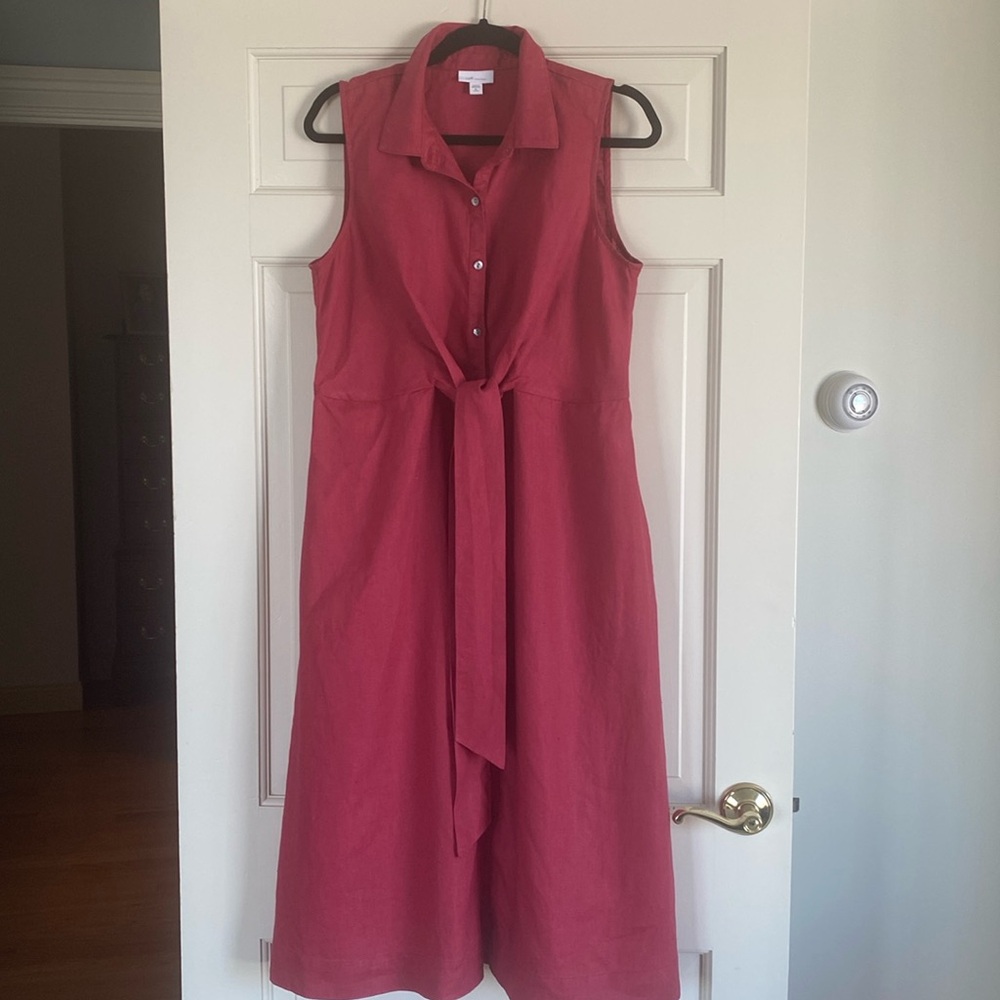 JJill linen Aline dress size XLP
